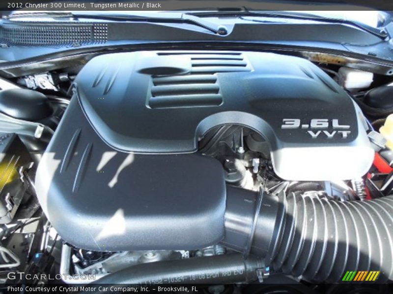 Tungsten Metallic / Black 2012 Chrysler 300 Limited
