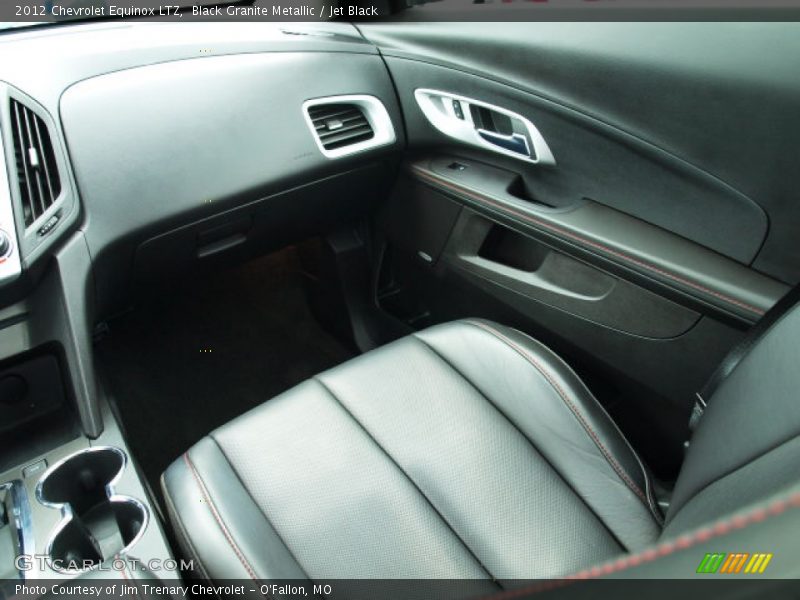 Black Granite Metallic / Jet Black 2012 Chevrolet Equinox LTZ