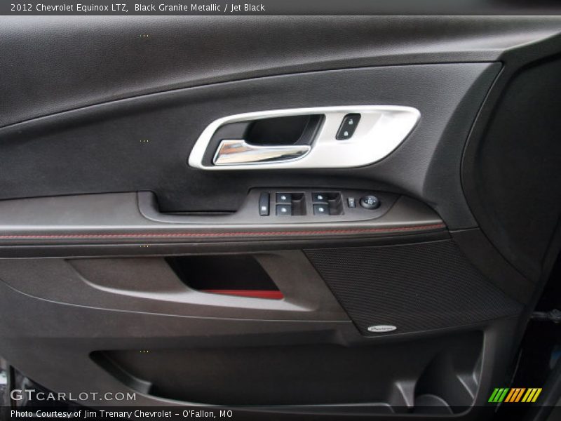 Black Granite Metallic / Jet Black 2012 Chevrolet Equinox LTZ