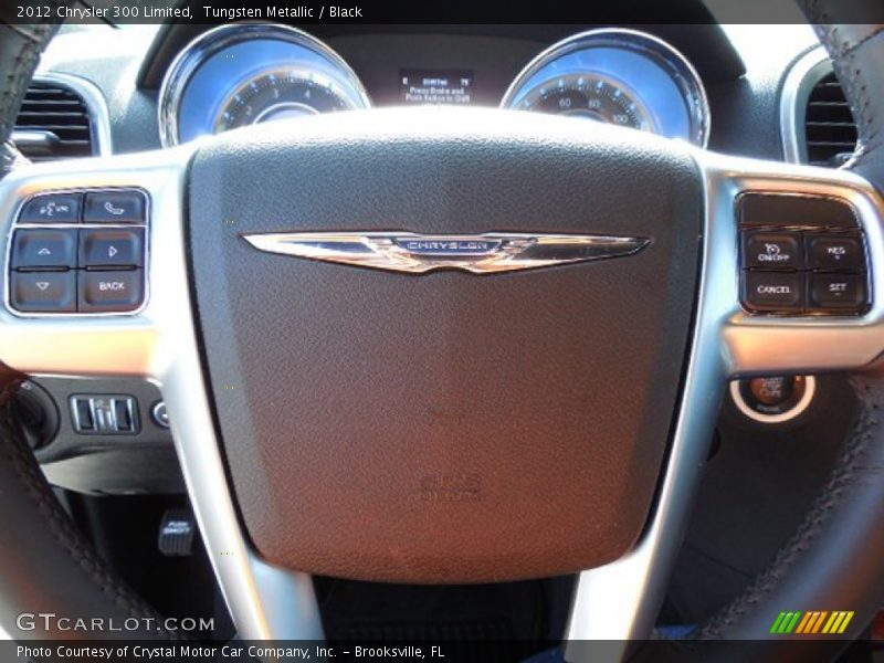 Tungsten Metallic / Black 2012 Chrysler 300 Limited