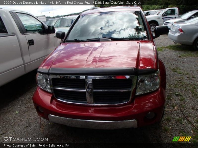 Inferno Red Crystal Pearl / Dark Slate Gray/Light Slate Gray 2007 Dodge Durango Limited 4x4