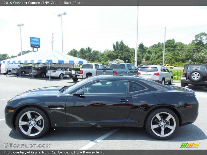 Black / Black 2010 Chevrolet Camaro LT/RS Coupe