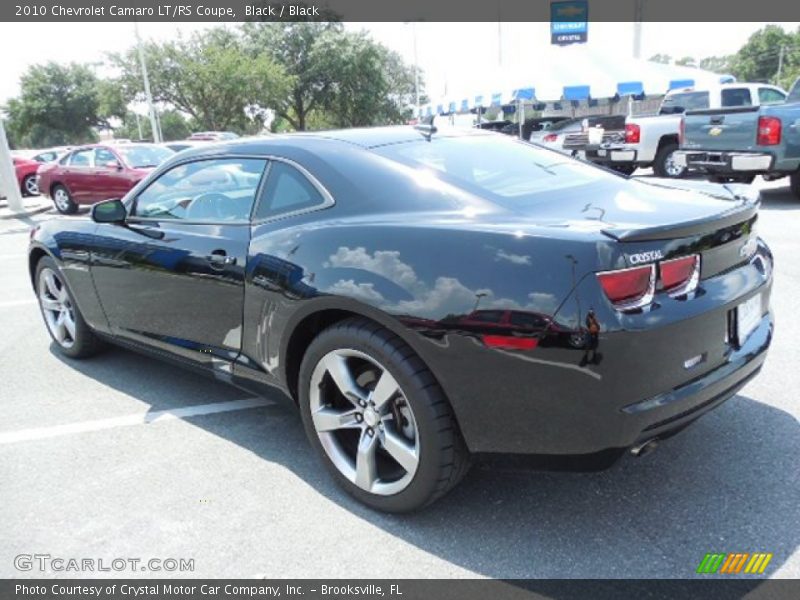 Black / Black 2010 Chevrolet Camaro LT/RS Coupe