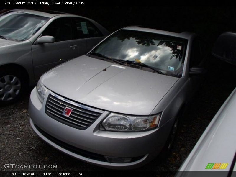 Silver Nickel / Gray 2005 Saturn ION 3 Sedan