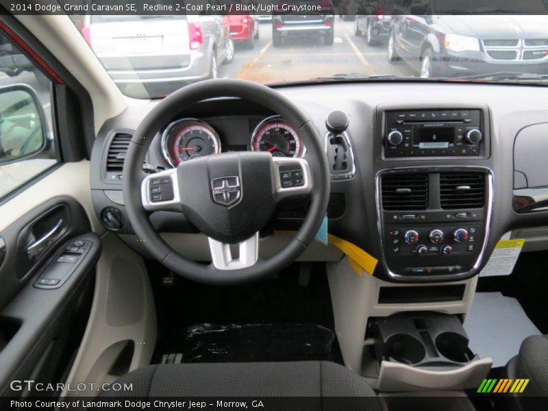 Dashboard of 2014 Grand Caravan SE