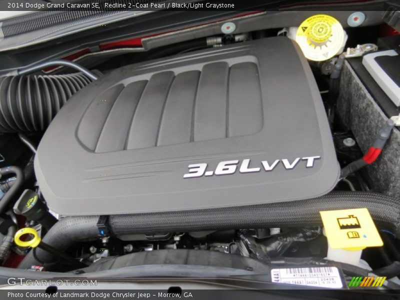  2014 Grand Caravan SE Engine - 3.6 Liter DOHC 24-Valve VVT V6