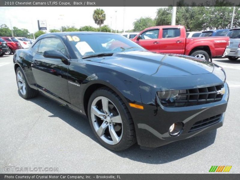 Black / Black 2010 Chevrolet Camaro LT/RS Coupe