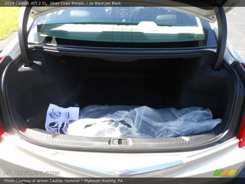 Silver Coast Metallic / Jet Black/Jet Black 2014 Cadillac ATS 2.5L