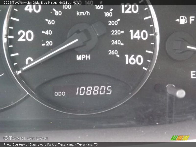 Blue Mirage Metallic / Ivory 2005 Toyota Avalon XLS