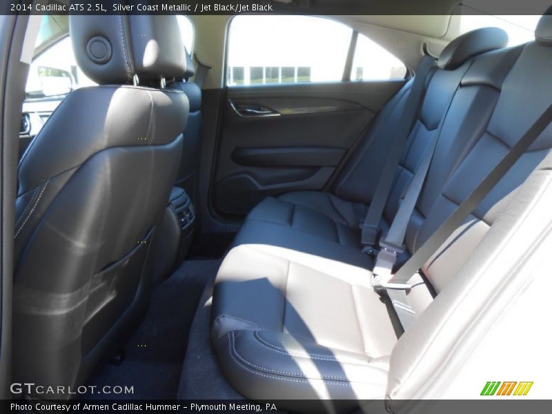 Silver Coast Metallic / Jet Black/Jet Black 2014 Cadillac ATS 2.5L