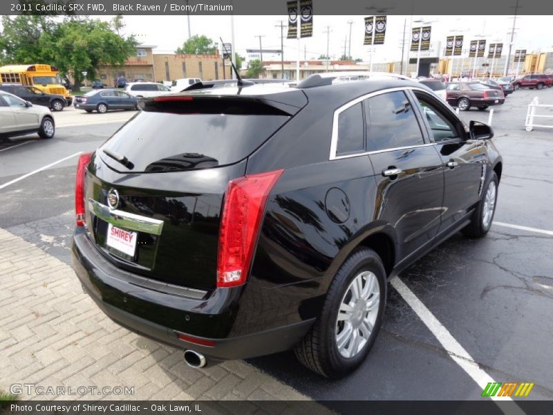 Black Raven / Ebony/Titanium 2011 Cadillac SRX FWD