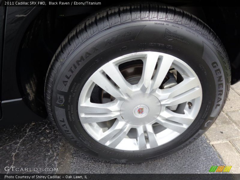 Black Raven / Ebony/Titanium 2011 Cadillac SRX FWD
