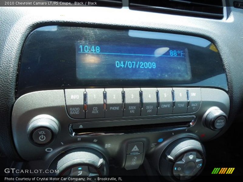Black / Black 2010 Chevrolet Camaro LT/RS Coupe