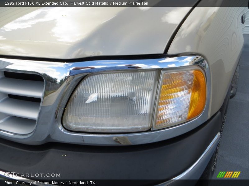 Harvest Gold Metallic / Medium Prairie Tan 1999 Ford F150 XL Extended Cab