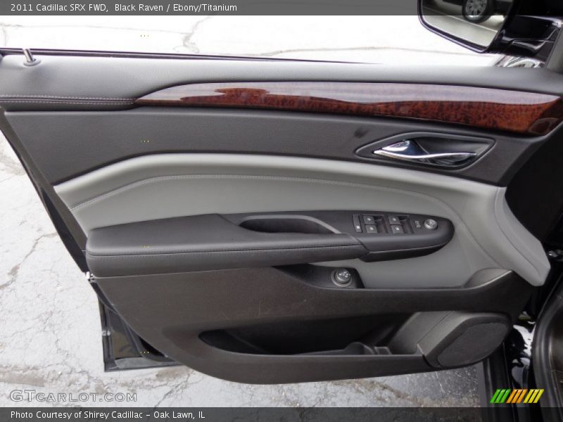 Black Raven / Ebony/Titanium 2011 Cadillac SRX FWD