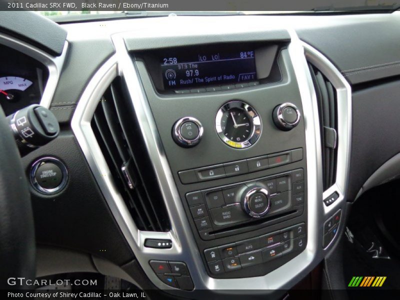 Black Raven / Ebony/Titanium 2011 Cadillac SRX FWD
