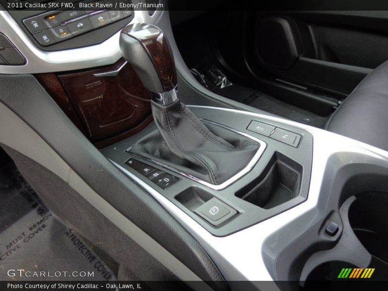 Black Raven / Ebony/Titanium 2011 Cadillac SRX FWD