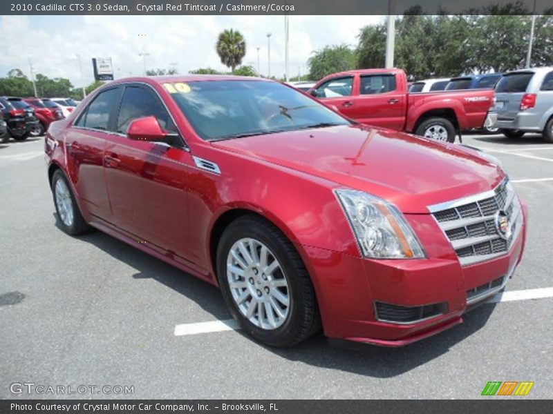 Front 3/4 View of 2010 CTS 3.0 Sedan