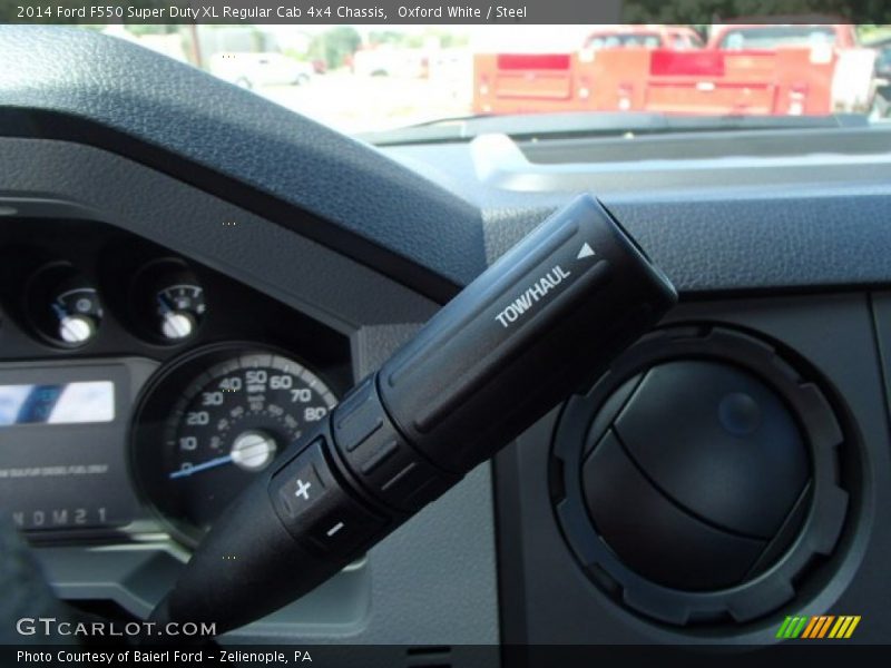 Oxford White / Steel 2014 Ford F550 Super Duty XL Regular Cab 4x4 Chassis