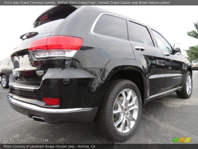  2014 Grand Cherokee Summit Brilliant Black Crystal Pearl