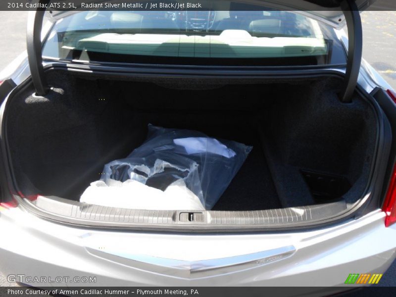 Radiant Silver Metallic / Jet Black/Jet Black 2014 Cadillac ATS 2.5L
