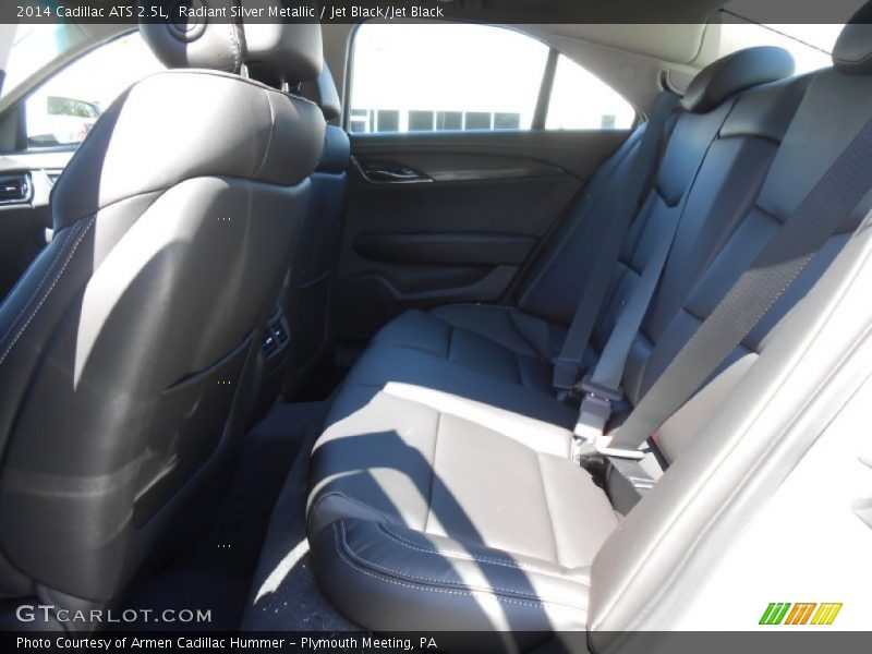 Radiant Silver Metallic / Jet Black/Jet Black 2014 Cadillac ATS 2.5L