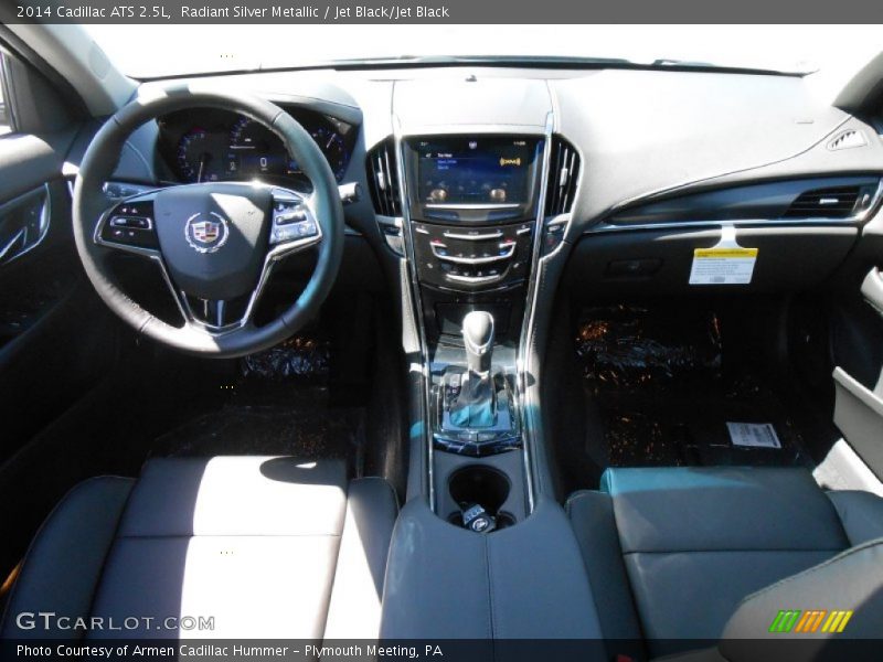 Radiant Silver Metallic / Jet Black/Jet Black 2014 Cadillac ATS 2.5L