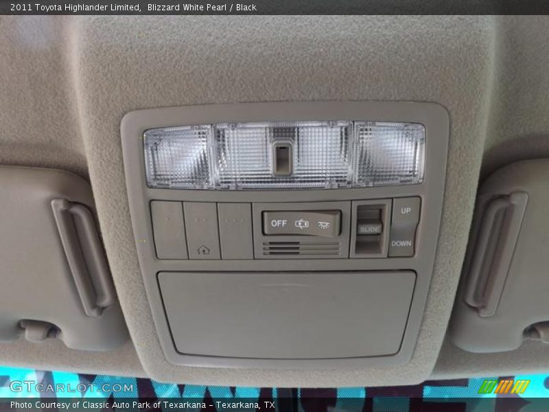 Blizzard White Pearl / Black 2011 Toyota Highlander Limited