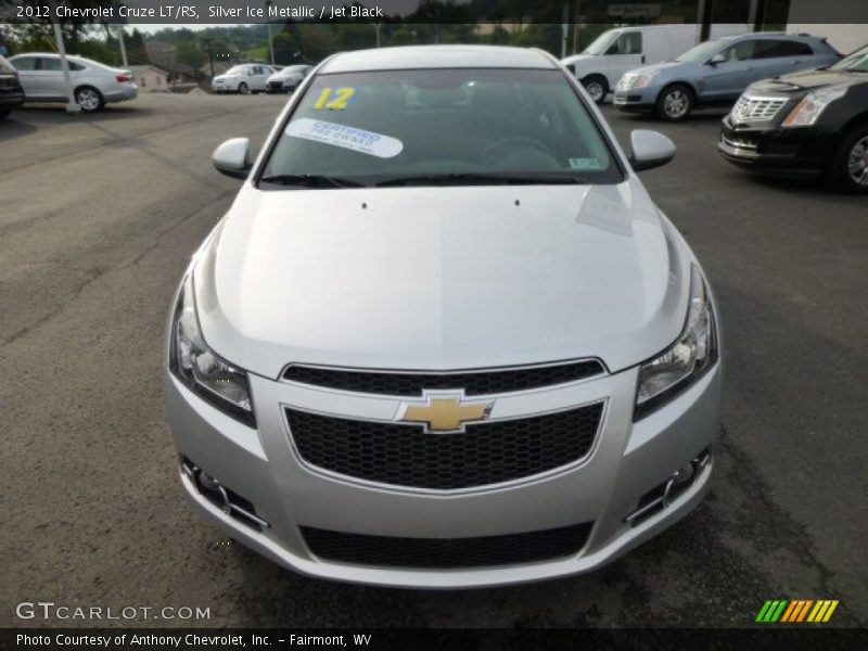 Silver Ice Metallic / Jet Black 2012 Chevrolet Cruze LT/RS