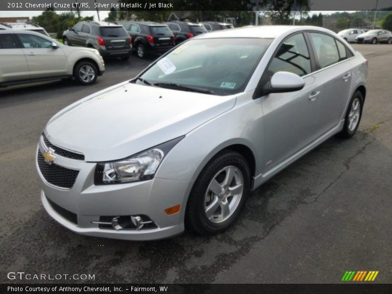 Silver Ice Metallic / Jet Black 2012 Chevrolet Cruze LT/RS