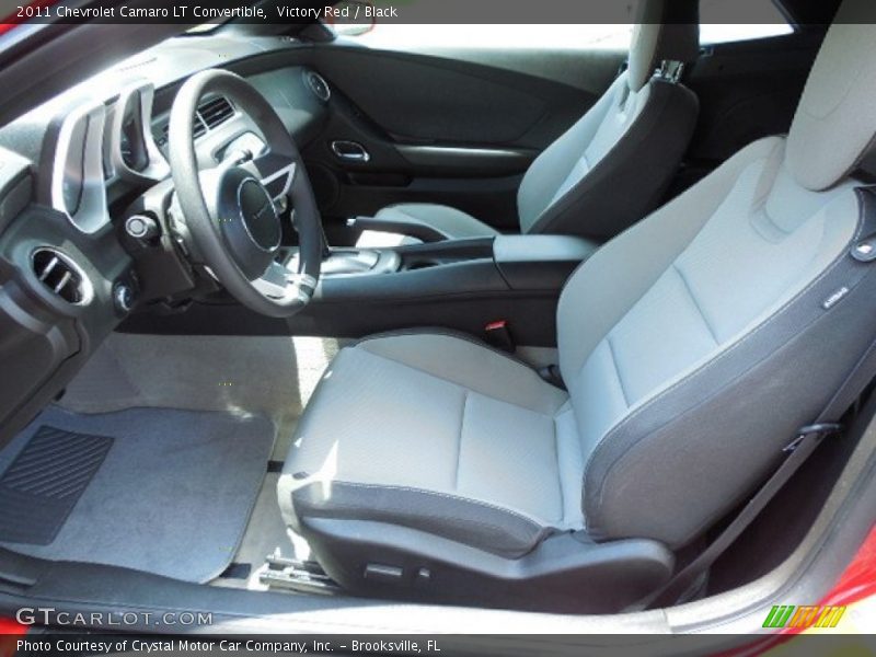 Victory Red / Black 2011 Chevrolet Camaro LT Convertible