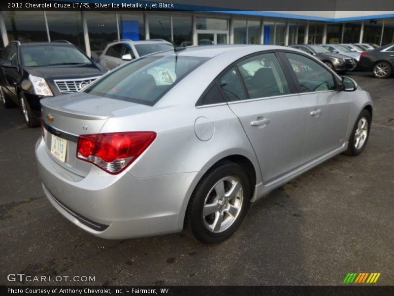 Silver Ice Metallic / Jet Black 2012 Chevrolet Cruze LT/RS