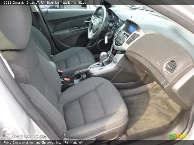 Silver Ice Metallic / Jet Black 2012 Chevrolet Cruze LT/RS