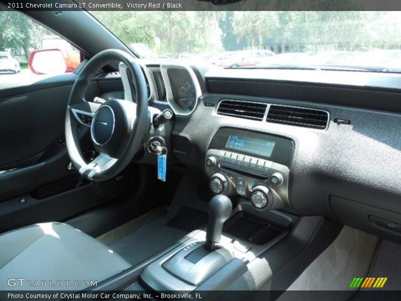 Victory Red / Black 2011 Chevrolet Camaro LT Convertible