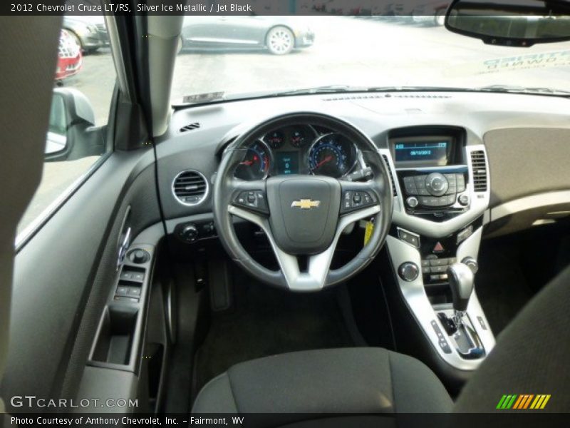 Silver Ice Metallic / Jet Black 2012 Chevrolet Cruze LT/RS