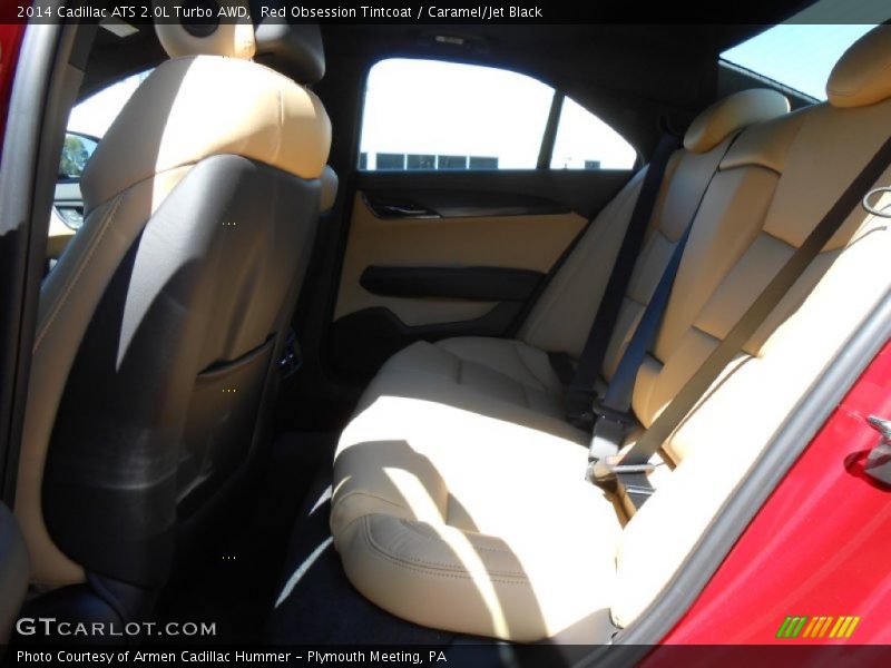 Red Obsession Tintcoat / Caramel/Jet Black 2014 Cadillac ATS 2.0L Turbo AWD