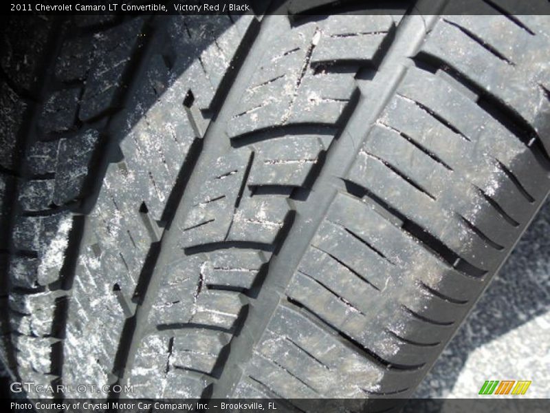 Victory Red / Black 2011 Chevrolet Camaro LT Convertible