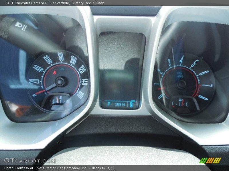 Victory Red / Black 2011 Chevrolet Camaro LT Convertible