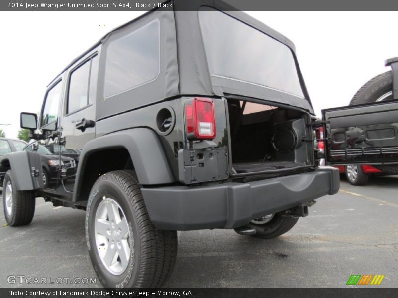Black / Black 2014 Jeep Wrangler Unlimited Sport S 4x4