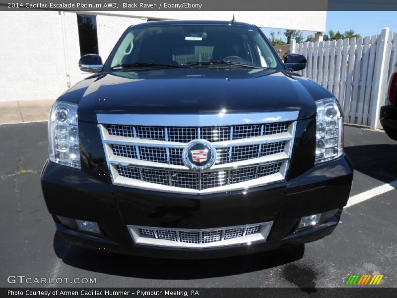  2014 Escalade Platinum AWD Black Raven