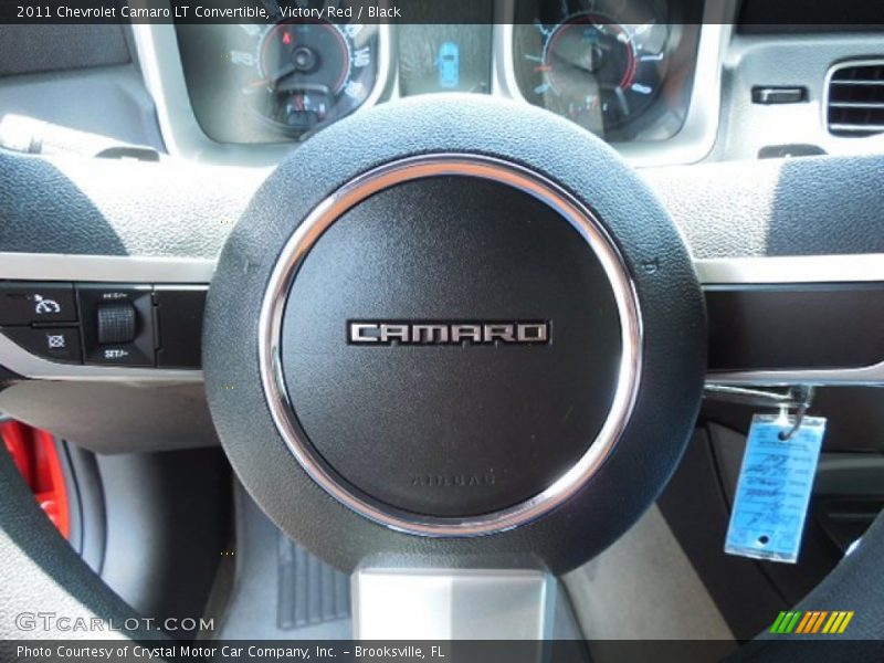 Victory Red / Black 2011 Chevrolet Camaro LT Convertible