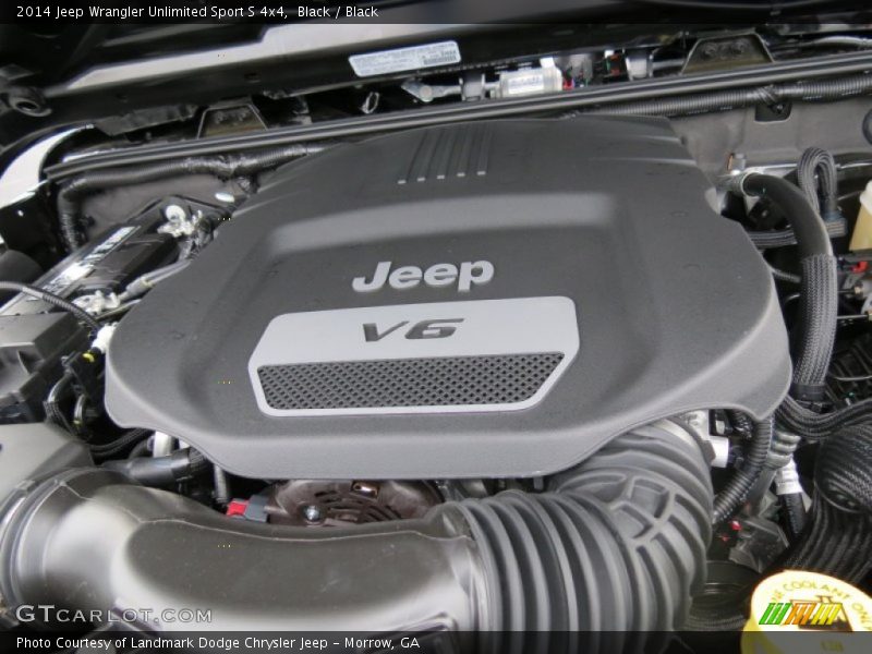  2014 Wrangler Unlimited Sport S 4x4 Engine - 3.6 Liter DOHC 24-Valve VVT V6
