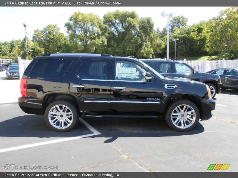  2014 Escalade Platinum AWD Black Raven