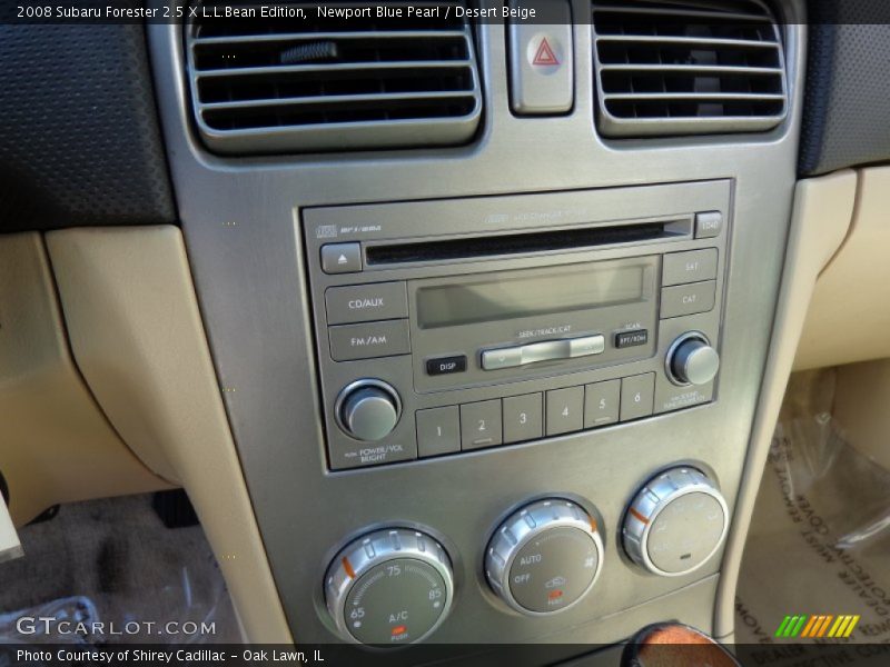 Controls of 2008 Forester 2.5 X L.L.Bean Edition
