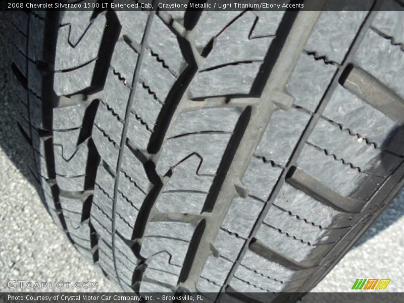 Graystone Metallic / Light Titanium/Ebony Accents 2008 Chevrolet Silverado 1500 LT Extended Cab