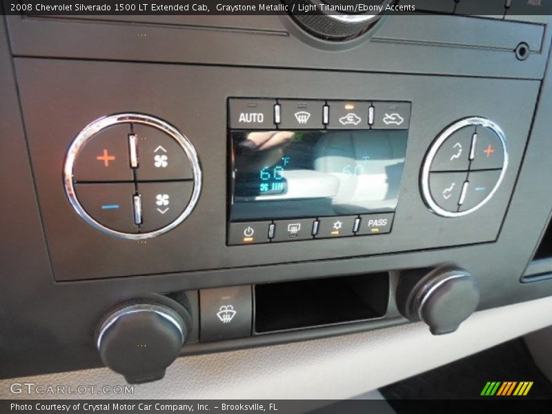 Graystone Metallic / Light Titanium/Ebony Accents 2008 Chevrolet Silverado 1500 LT Extended Cab