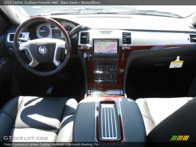 Dashboard of 2014 Escalade Premium AWD