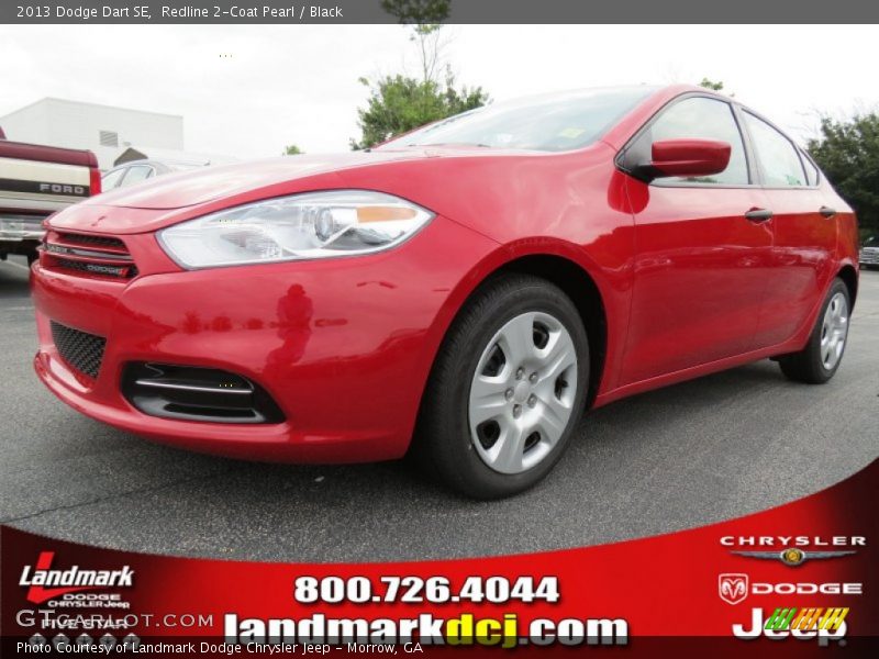 Redline 2-Coat Pearl / Black 2013 Dodge Dart SE