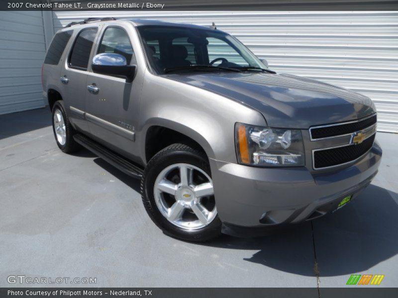Graystone Metallic / Ebony 2007 Chevrolet Tahoe LT