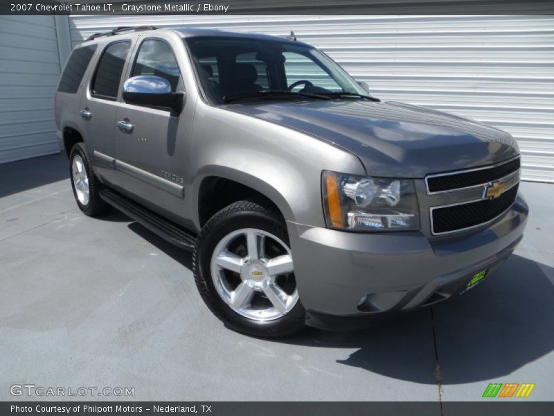 Graystone Metallic / Ebony 2007 Chevrolet Tahoe LT